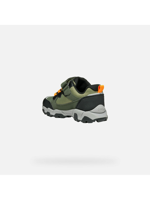 Geox Zelené chlapčenské tenisky Geox Magnetar Boy B ABX