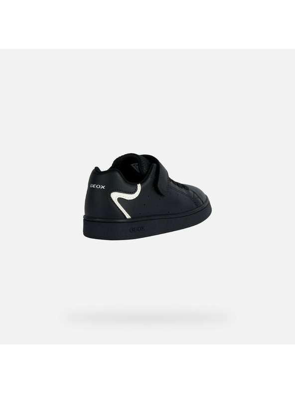 Geox Čierne chlapčenské tenisky Geox Eclyper