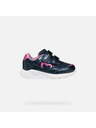 Geox Dievčenské prvé kroky Geox Sprintye Tmavomodrá