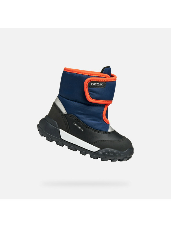 Geox Chlapci prvé kroky Geox Trekkyup ABX Tmavo modrá