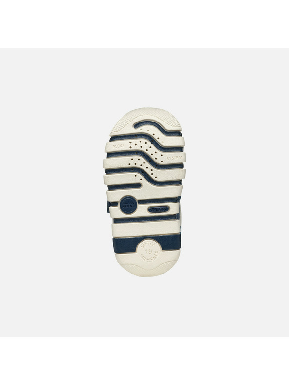 Geox Modré chlapčenské topánky pre prvé krôčky Geox Iupidoo Boy