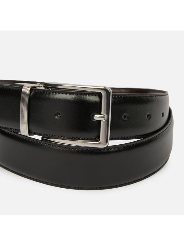 Geox Čierny dámsky opasok Geox Belt