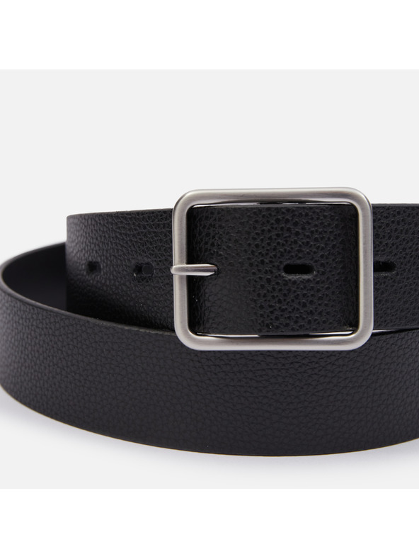 Geox Čierny pánsky opasok Geox