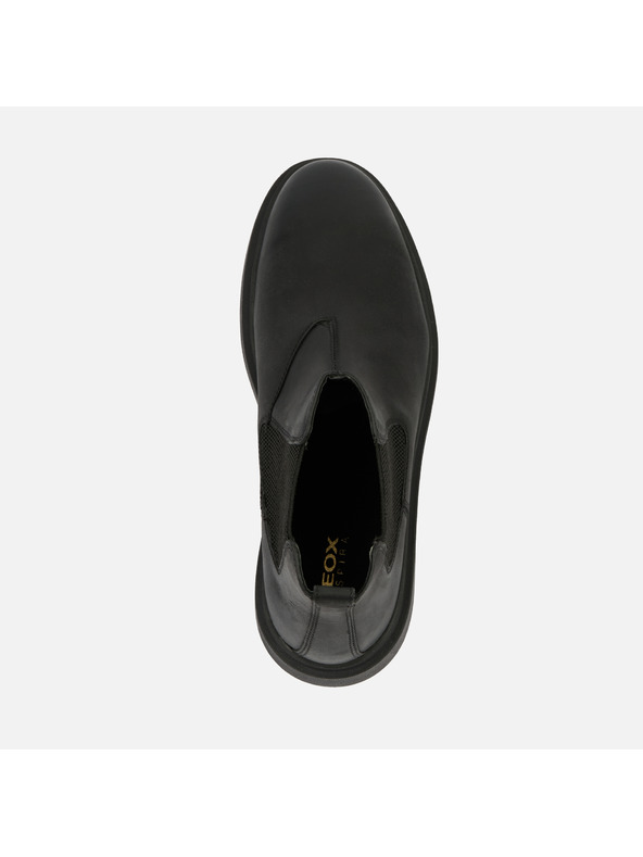 Geox Čierna pánska členkové topánky Geox Calaita