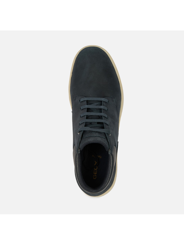 Geox Tmavo modrá pánska členkové topánky Geox Baltmoore