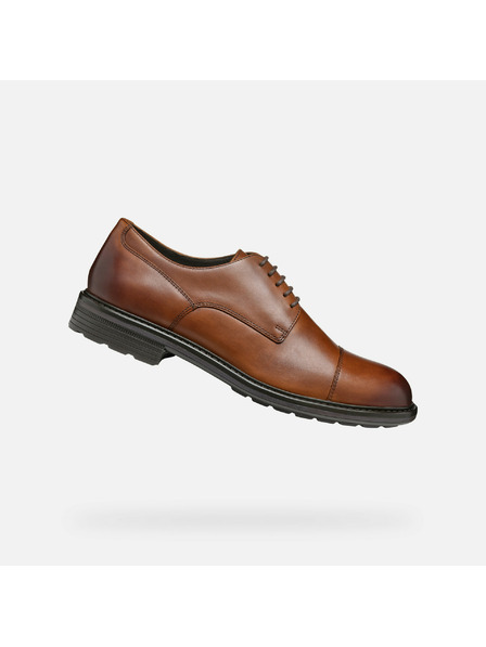 Geox Hnedá pánska obuv Geox Walk Pleasure