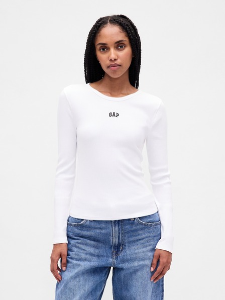 GAP Rebrované tričko s logom GAP