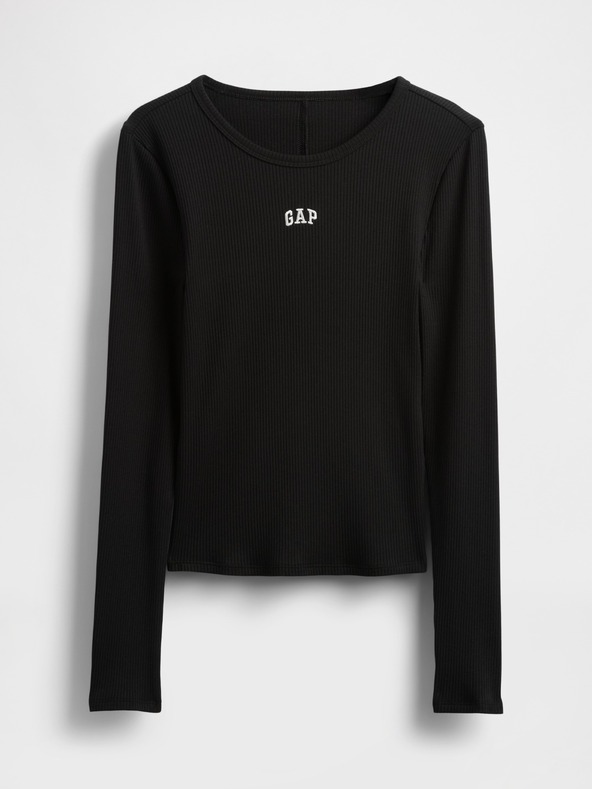 GAP Rebrované tričko s logom GAP