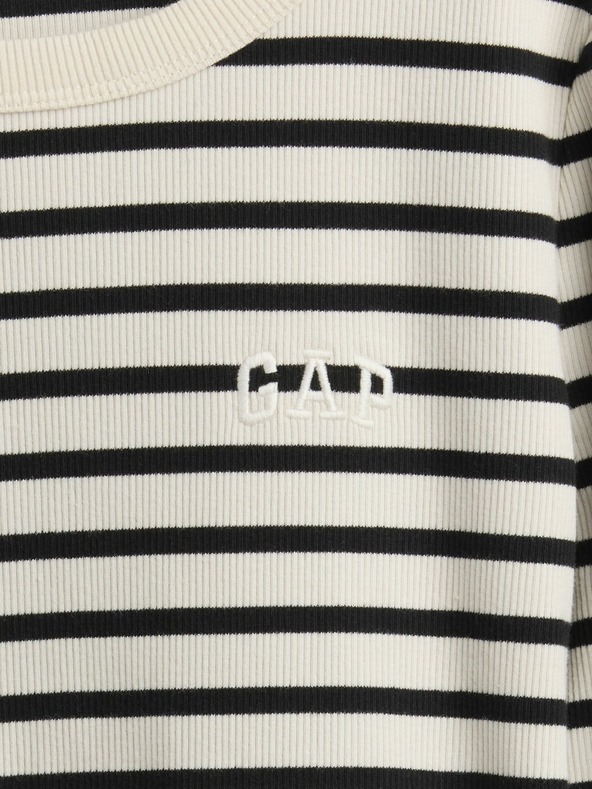 GAP Rebrované crop tričko GAP