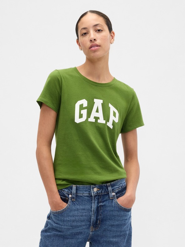 GAP Tričko GAP logo v-ss camo arch