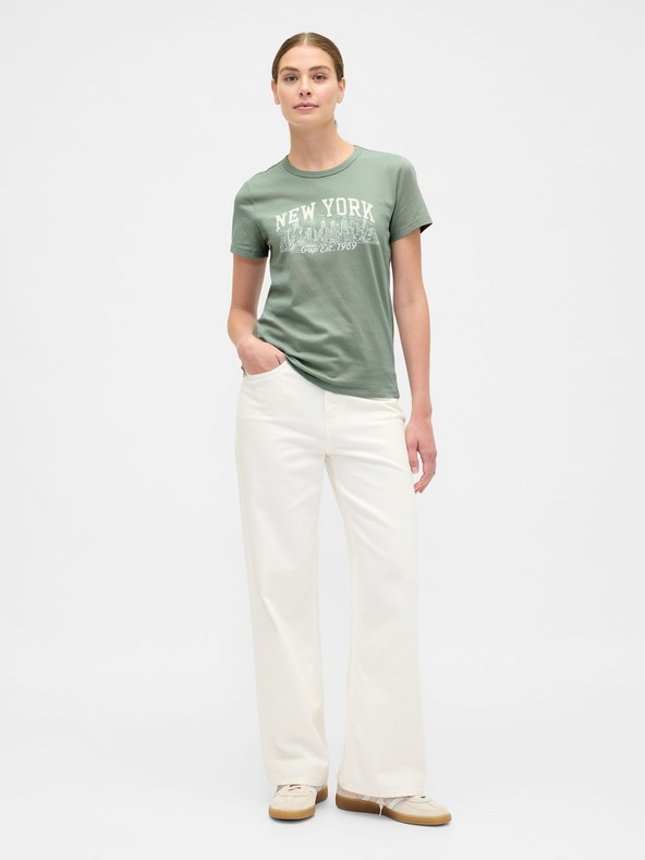 GAP Tričko GAP logo v-ss camo arch