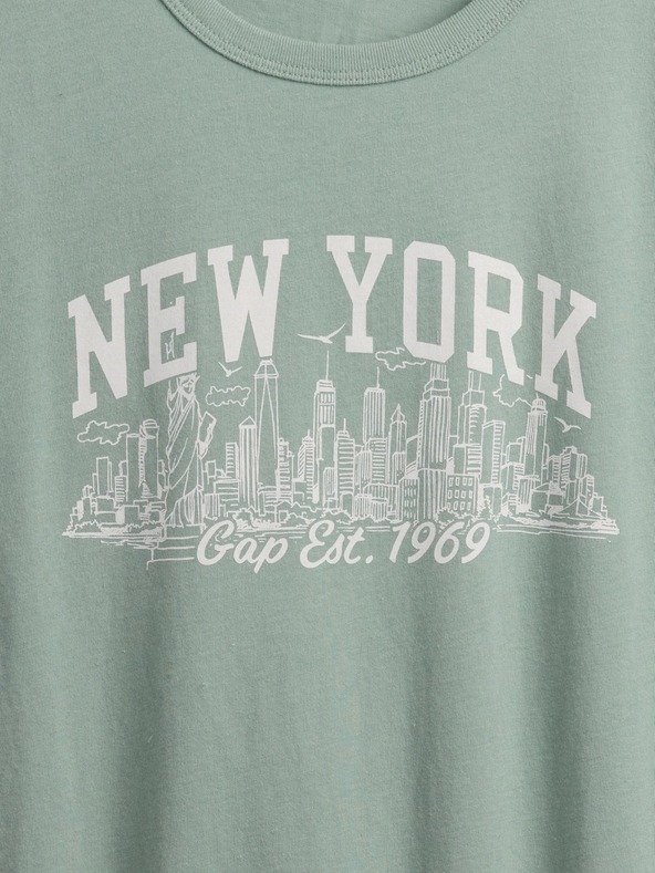 GAP Tričko GAP logo v-ss camo arch