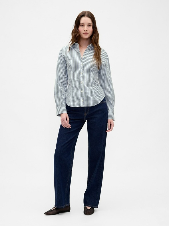 GAP Popelínová košeľa Dolman Classic Shirt GAP