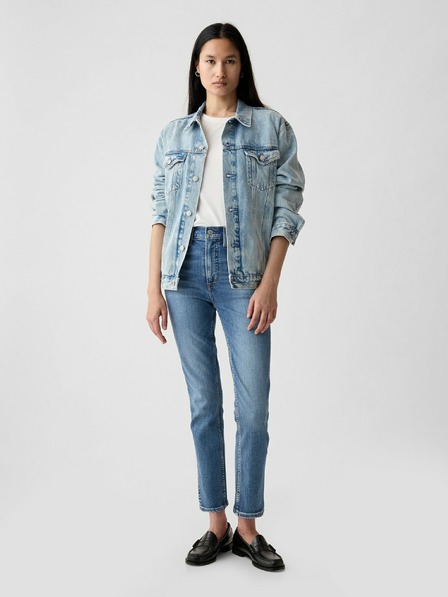 GAP Džínsy slim High Rise Vintage GAP