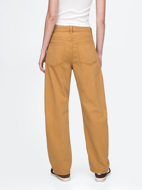 GAP Džínsy Barrel High Rise GAP