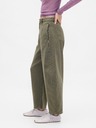 GAP Nohavice Mid Rise Twill Barrel GAP
