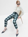 GAP Kockované nohavice skinny bi-stretch GAP