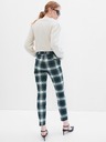 GAP Kockované nohavice skinny bi-stretch GAP