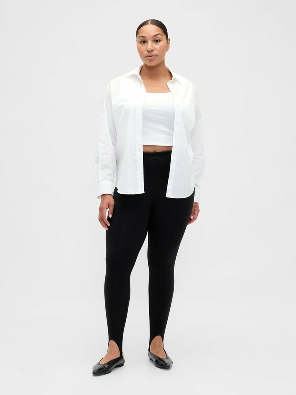 GAP Elastické nohavice High Rise Ponte GAP