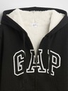 GAP Zateplená mikina Logo Sherpa GAP