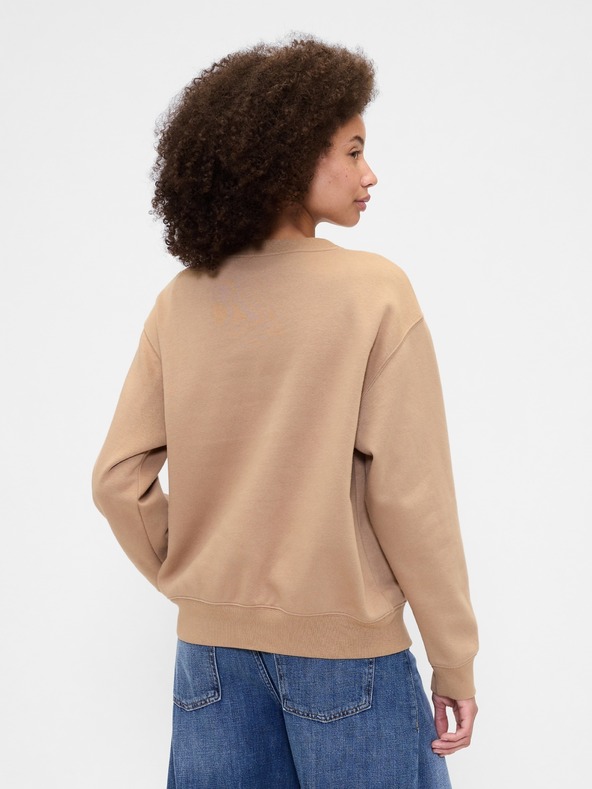 GAP Oversize mikina s logom GAP