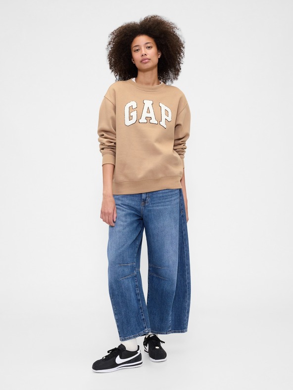 GAP Oversize mikina s logom GAP