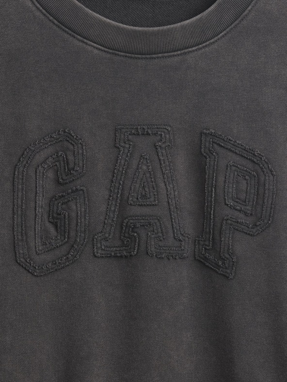 GAP Mikina s logom French Terry GAP