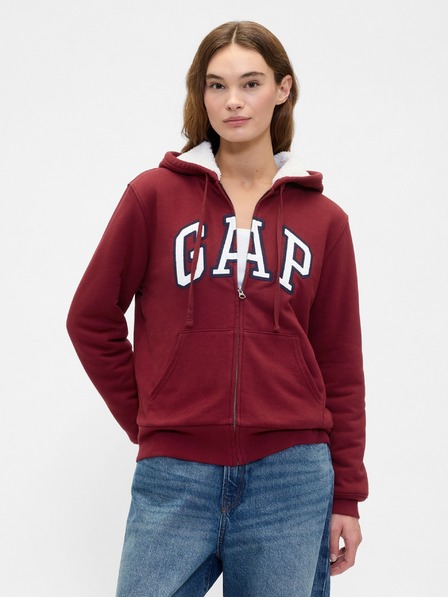 GAP Zateplená mikina Logo Sherpa GAP