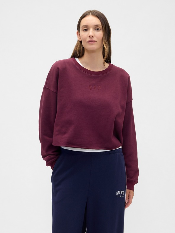 GAP Oversize crop mikina Heavyweight GAP
