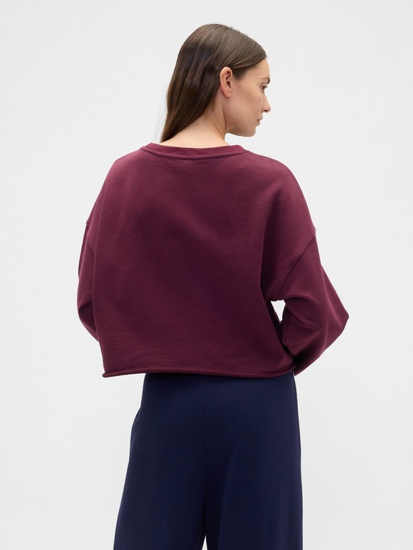 GAP Oversize crop mikina Heavyweight GAP