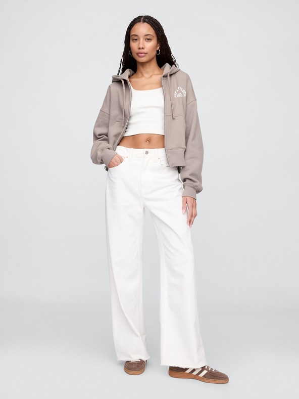 GAP Oversize mikina s logom GAP