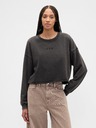 GAP Oversize crop mikina Heavyweight GAP
