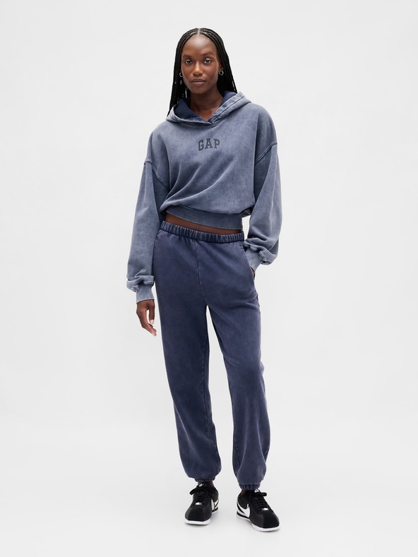 GAP Mikina s kapucňou Logo Cropped GAP