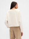 GAP Oversize crop mikina Heavyweight GAP