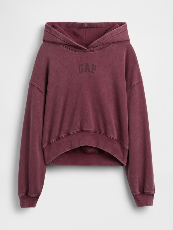 GAP Mikina s kapucňou Logo Cropped GAP