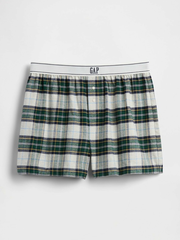 GAP Flanelové pyžamové boxerky GAP