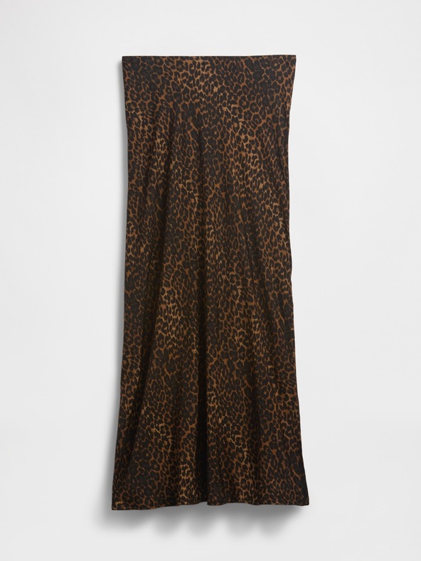 GAP Saténová maxi sukňa GAP