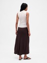 GAP Saténová maxi sukňa GAP