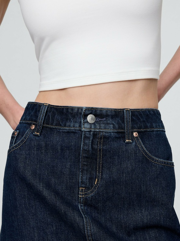 GAP Džínsová mini sukňa GAP