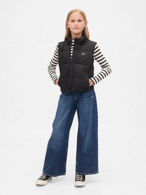 GAP Detská prešívaná nepremokavá vesta ColdControl GAP