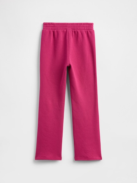 GAP Detské tepláky Bootcut s logom GAP