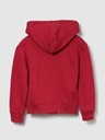 GAP Detská mikina s logom a fleece GAP