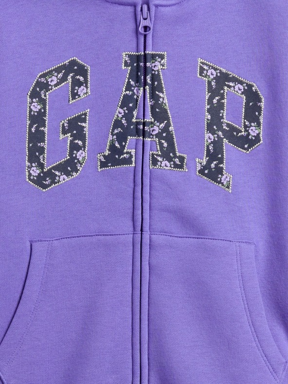 GAP Detská oversize mikina VintageSoft GAP