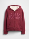 GAP Detská zateplená mikina Logo Fleece GAP