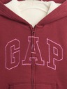 GAP Detská zateplená mikina Logo Fleece GAP