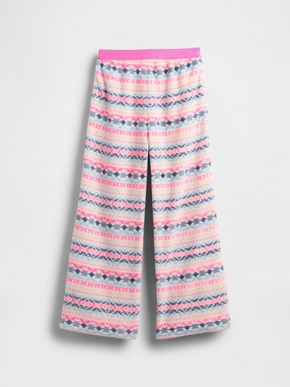 GAP Detské flanelové pyžamové nohavice GAP