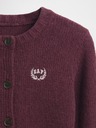 GAP Detský crop kardigán CashSoft GAP