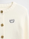 GAP Detský crop kardigán CashSoft GAP