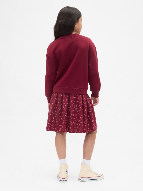 GAP Detské oversize šaty GAP