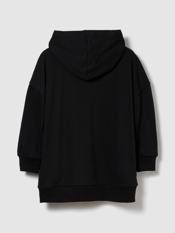 GAP Detské mikinové oversize šaty VintageSoft GAP